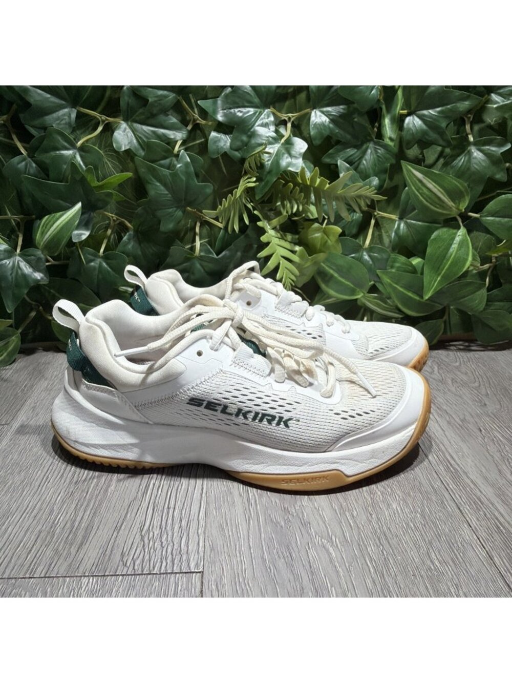 Selkirk CourtStrike 2.0 Pickleball Shoes Women's Size 6.5 White Gum Sole 1037674